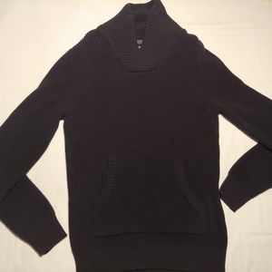 American Rag womens black sweater with pockets M